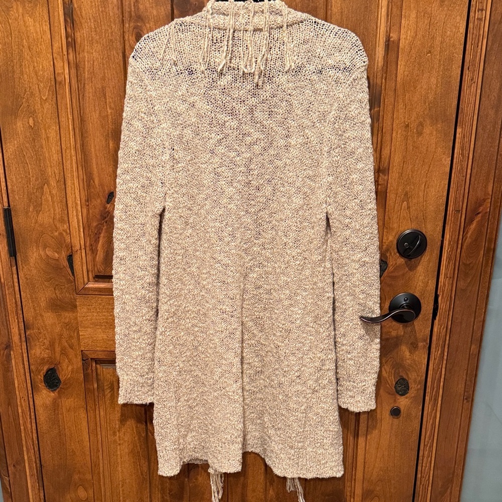 Chico's Tan Open-Front Cardigan - Picture 4 of 8